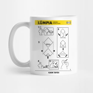 LUMPIA FUNNY INSTRUCTIONS  FILIPINO FOOD SHIRT Mug